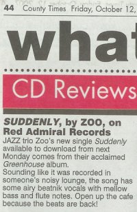 Review of Suddenly by County Times